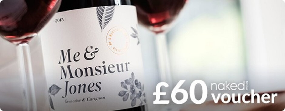 Get Naked, & Drink Wine With £60 On Us!